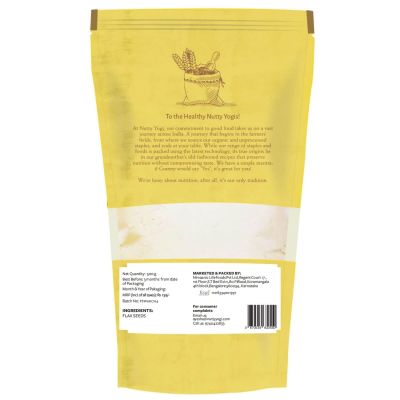 Nutty Yogi: Flax Seeds - 500 gm