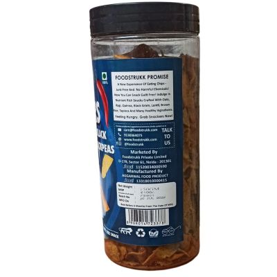 Foodstrukk: Quinoa Jalapeno And Chickpeas Indian Masala Snackers - Pack of 2 (150gm Each)