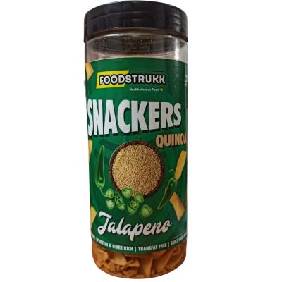 Foodstrukk: Quinoa Jalapeno Snackers - Pack of 2 (150gm Each)