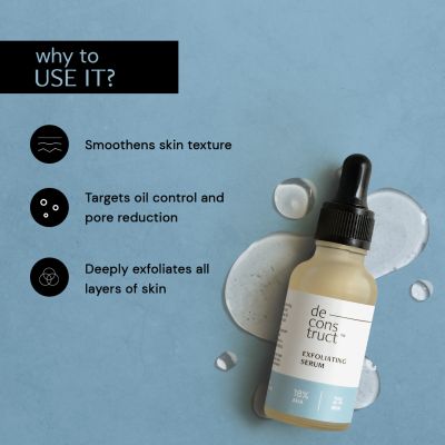 Deconstruct Skincare: Exfoliating Serum - 18% Aha + 2% Bha - 30ml