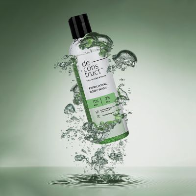 Deconstruct Skincare: Exfoliating Body Wash - 11% AHA + 2% Salicylic Acid Body Wash - 200ml