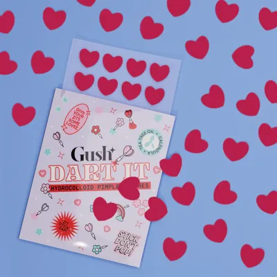 Gush: Keep Dartin' It - Heart darts - Pack of 3