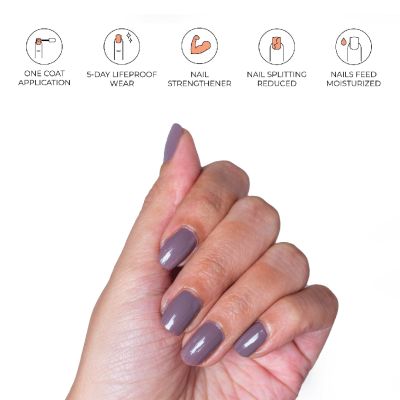 Harkoi: Nail Serum - Purple Grey Evening - NS03 - 50gm