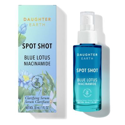 Daughter Earth: Spot Shot - Blue Lotus Niacinamide Serum - 30 ml