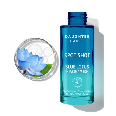 Daughter Earth: Spot Shot - Blue Lotus Niacinamide Serum - 30 ml