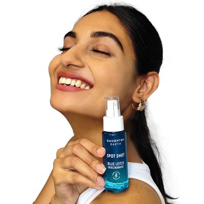 Daughter Earth: Spot Shot - Blue Lotus Niacinamide Serum - 30 ml