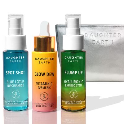Daughter Earth: Dreamy Drops Serum Trio (Set of three Serums) - 90 ml