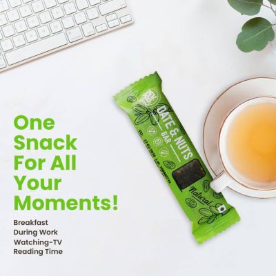 Dev Pro Food: Date & Nuts Bar Natural - Pack of 3 (Each - 30 gm)