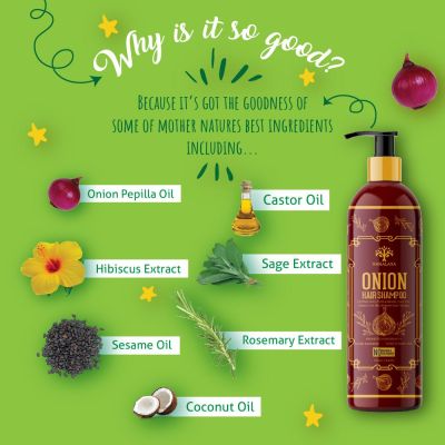 Vanalaya: Onion Shampoo - 200 ml