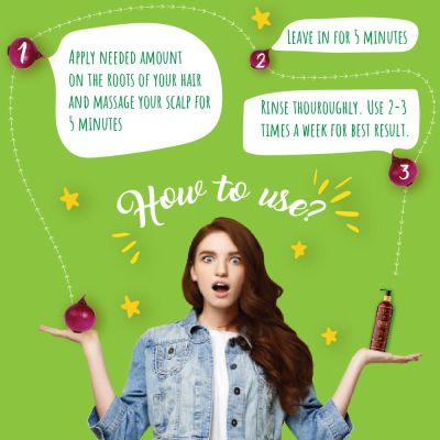 Vanalaya: Onion Shampoo - 200 ml