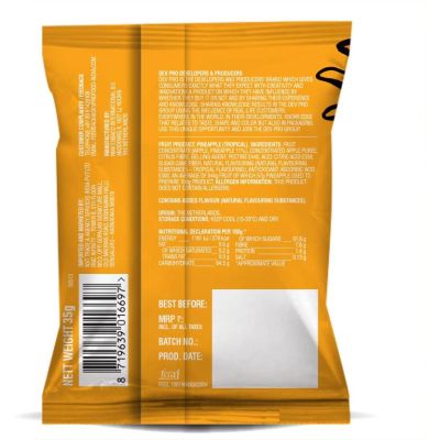 Dev Pro Food: No added sugar Frutties Pineapple - Pack of 3 (Each - 35 gm)