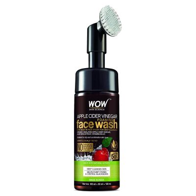 WOW: Apple Cider  Vinegar Foaming Face Wash  (150ml)