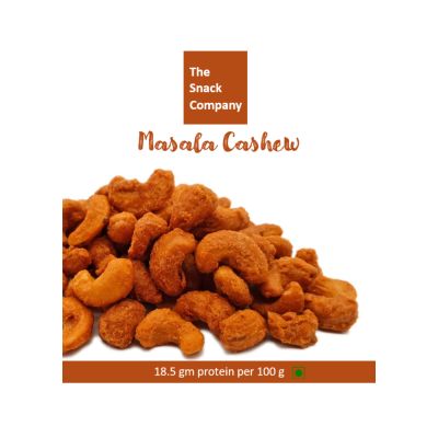 The Snack Company: Masala Cashews - 125 gm