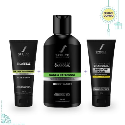 Spruce Shave Club: Charcoal Edit For Clear Skin