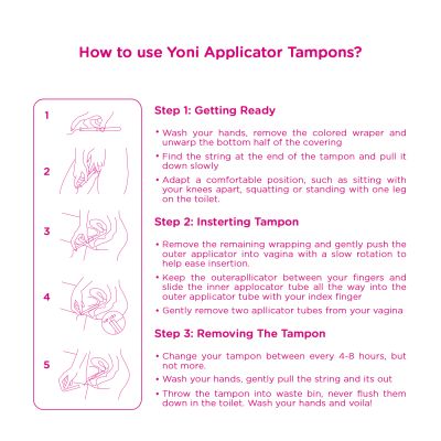 Yoni: Applicator Tampons - Regular Flow
