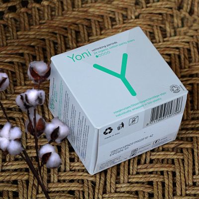 Yoni: Organic Cotton Panty Liners-Regular (24 pcs)