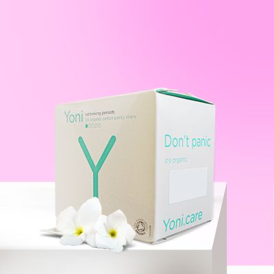 Yoni: Organic Cotton Panty Liners-Regular (24 pcs)