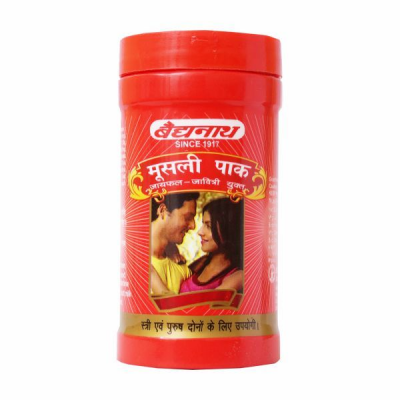 Baidyanath: Musli Pak Enriched with Jaiphal - Javitri |Helps maintain Vitality and Stamina in both Men and Women (100 gm each)