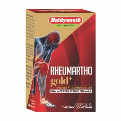 Baidyanath: Rumartho Gold Plus Capsule- Enriched with Pure Gold| Effective in Chronic Joint Pains - 30 Capsules