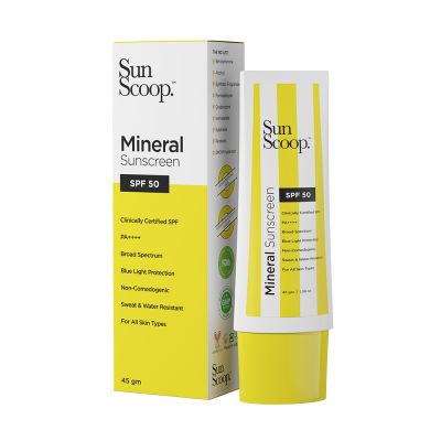 SunScoop: Mineral Sunscreen SPF 50 - 45gm