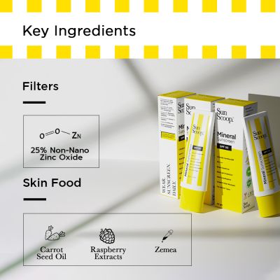 SunScoop: Mineral Sunscreen SPF 50 - 45gm