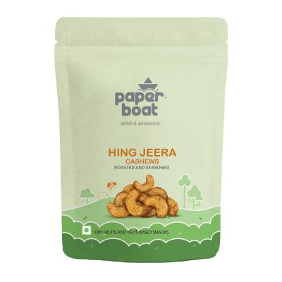 Paper Boat: Premium Roasted Hing Jeera Kaju Nuts -  200 gm