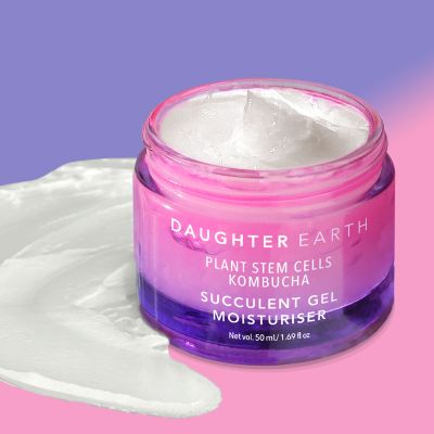Daughter Earth: Succulent Gel Moisturiser with Kombucha Essence + Plant Stem Cell Extracts - 50gm