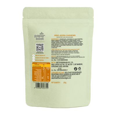 Paper Boat: Premium Roasted Hing Jeera Kaju Nuts -  200 gm