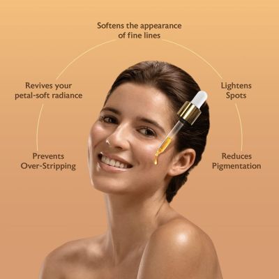 Siddhayu: Kumkumadi Tailam Midnight Face Oil - Premium Kashmiri Saffron - Reduce wrinkles - 10ml