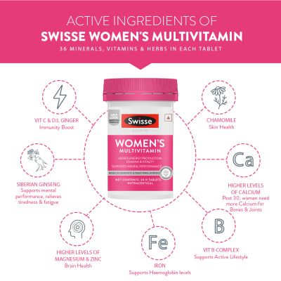 Swisse: Women's Multivitamin Tablets - 30 Tabs