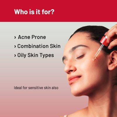 Chemist at Play: Acne Control Face Serum with Ceramides for All Skin Types 10% Azelaic Acid, 10% Niacinamide - 30ml