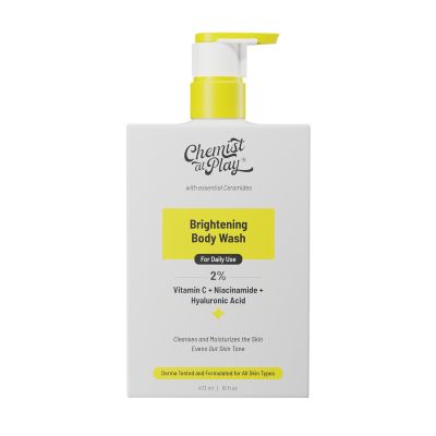 Chemist at Play: Brightening Body Wash with Ceramides 2% Zemea, 1% Vitamin C, 1% Niacinamide - 473ml