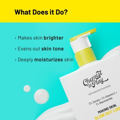 Chemist at Play: Brightening Body Wash with Ceramides 2% Zemea, 1% Vitamin C, 1% Niacinamide - 473ml