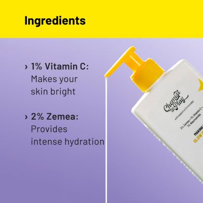 Chemist at Play: Brightening Body Wash with Ceramides 2% Zemea, 1% Vitamin C, 1% Niacinamide - 473ml