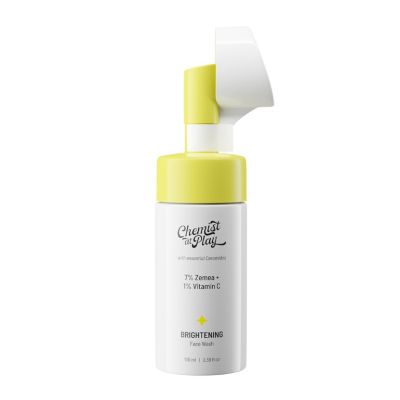 Chemist at Play: 7% Zemea, 1% Vitamin C Brightening Face Wash with Ceramides - 100ml