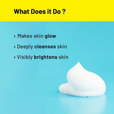 Chemist at Play: 7% Zemea, 1% Vitamin C Brightening Face Wash with Ceramides - 100ml