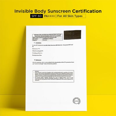 SunScoop: Invisible Body Sunscreen SPF 60 - 125 ml