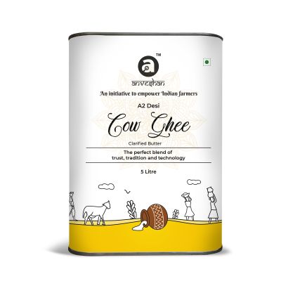 anveshan: A2 Desi Cow Ghee - 5L