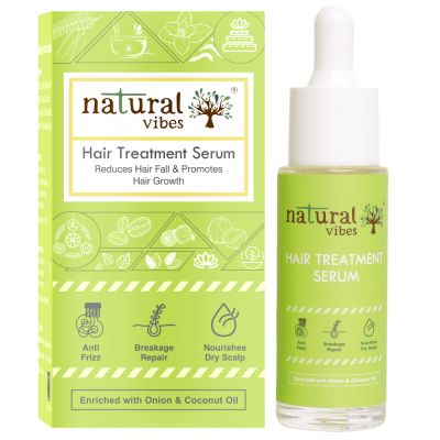 Natural Vibes: Hair Treatment Serum with Onion & Coconut - 30ml [CLONE]