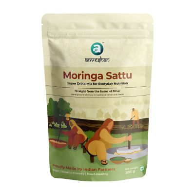 anveshan: Moringa Sattu Drink Mix- 300gm