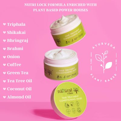 Natural Vibes: Hair Treatment Conditioning Mask - 100g [CLONE]