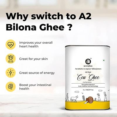 anveshan: A2 Desi Cow Ghee - 5L