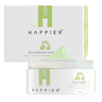 Happier: Multigreens Hair Mask - 175gm