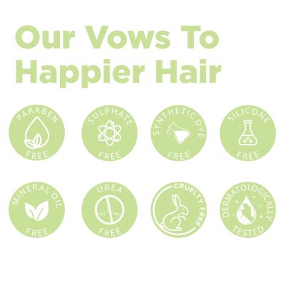 Happier: Multigreens Hair Mask - 175gm