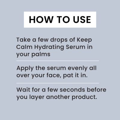 Foxtale: Keep Calm Daily Hydrating Serum with Hyaluronic Acid - 30ml