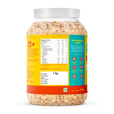 YogaBar: Rolled Oats - Pack of 2 - 1 kg each