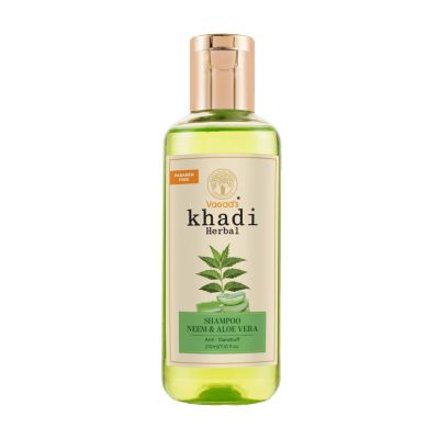 Vagad's Khadi: Neem and Aloe Vera Shampoo - 210ml