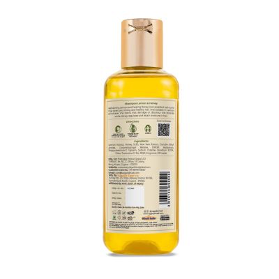 Vagad's Khadi: Lemon and Honey Shampoo - 210ml