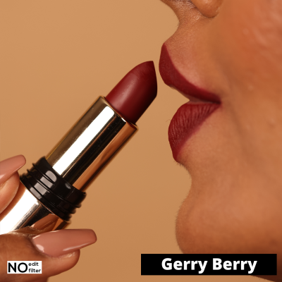 Wearified: Butter to Matte Longwear Lipstick- Gerry Berry - 4gm