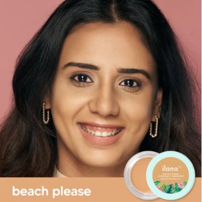 ilana: Soft Blur Cream Concealer & Foundation with SPF 50 - Beach Please- 5gm